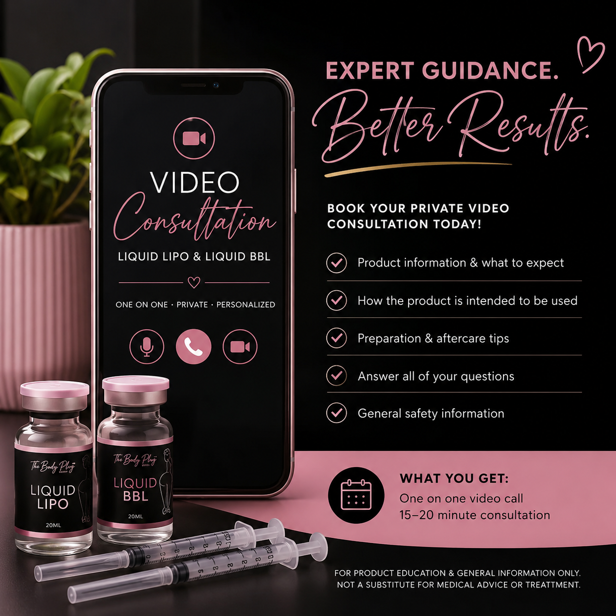 Video Consultation — Liquid Lipo & Liquid BBL